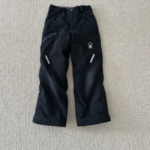 Spyder Kids Black Winter Pants